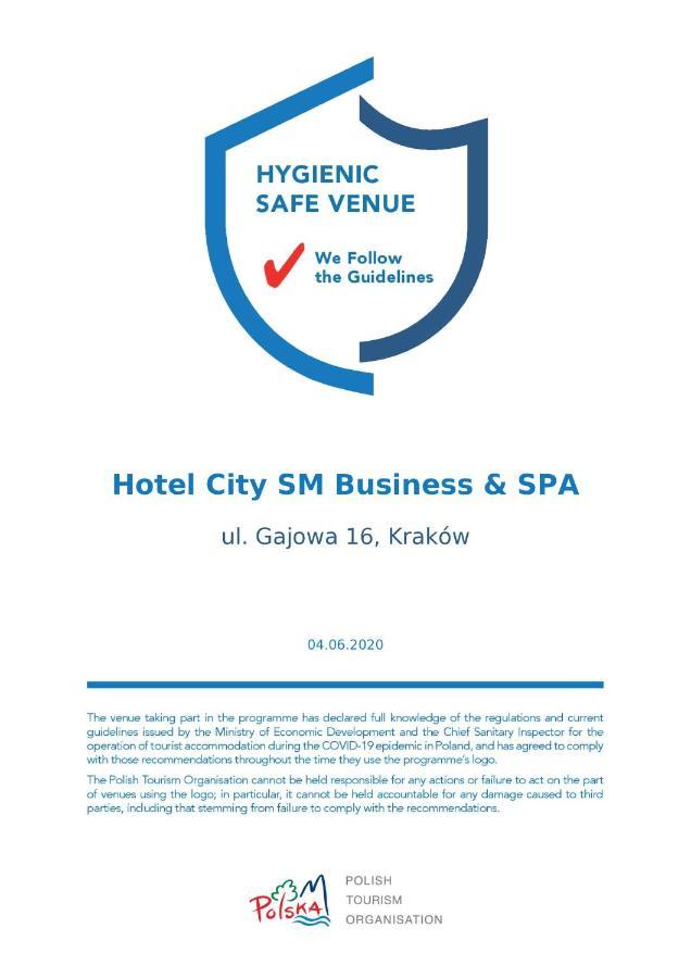Hotel City Sm Business & Spa Kraków Eksteriør billede